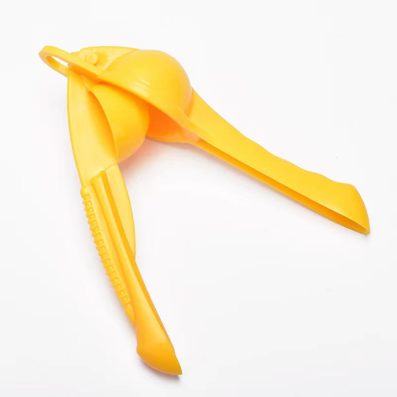 Wholesale plastic lemon juicer clip manual juicer portable household fruit juicer kitchen tool lemon clip alfamoba