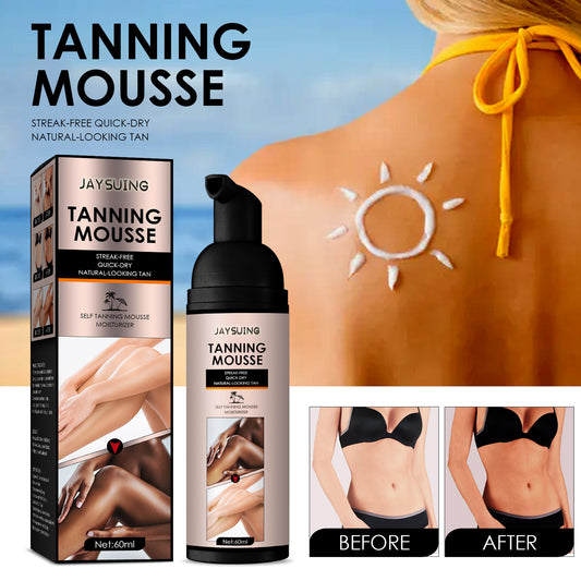 Tanning mousse summer self-tanning skin tanning skin tone moisturizing help tanning wheat bronzer moisturizing skin alfamoba