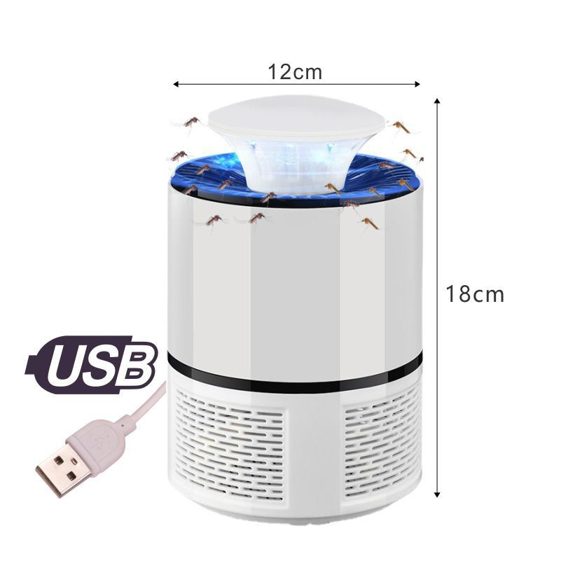 Optical media mosquito lamp USB mosquitoper mute mosquito LED suction mosquito lamp gift manufacturer wholesale alfamoba