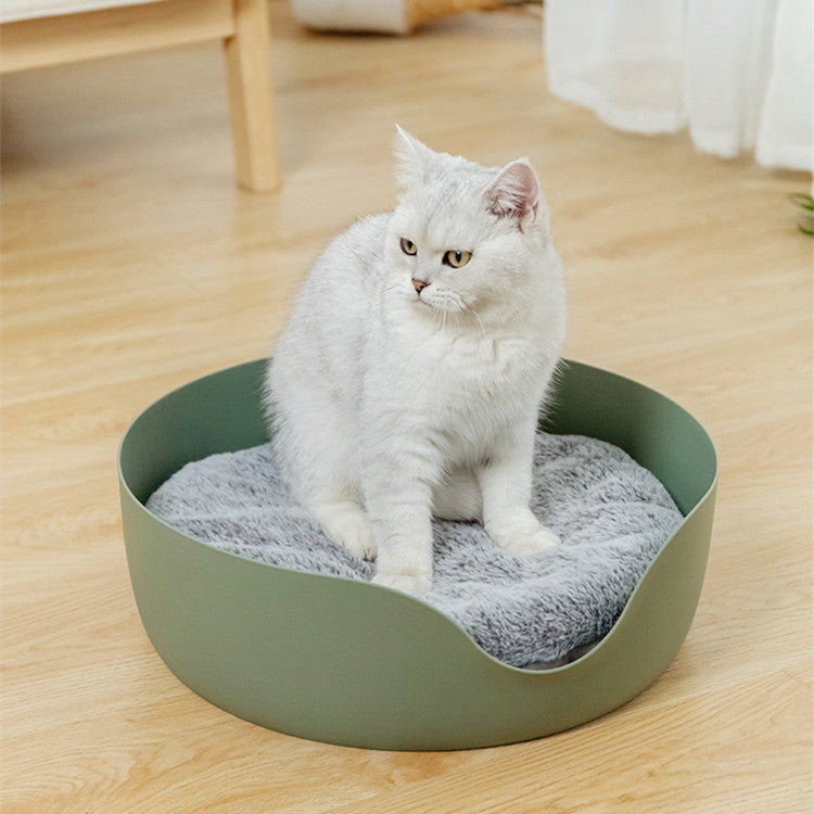 Cross-border specializes in Amazon cat products double-sided two-purpose cat cat scratch board winter warm pet nest alfamoba