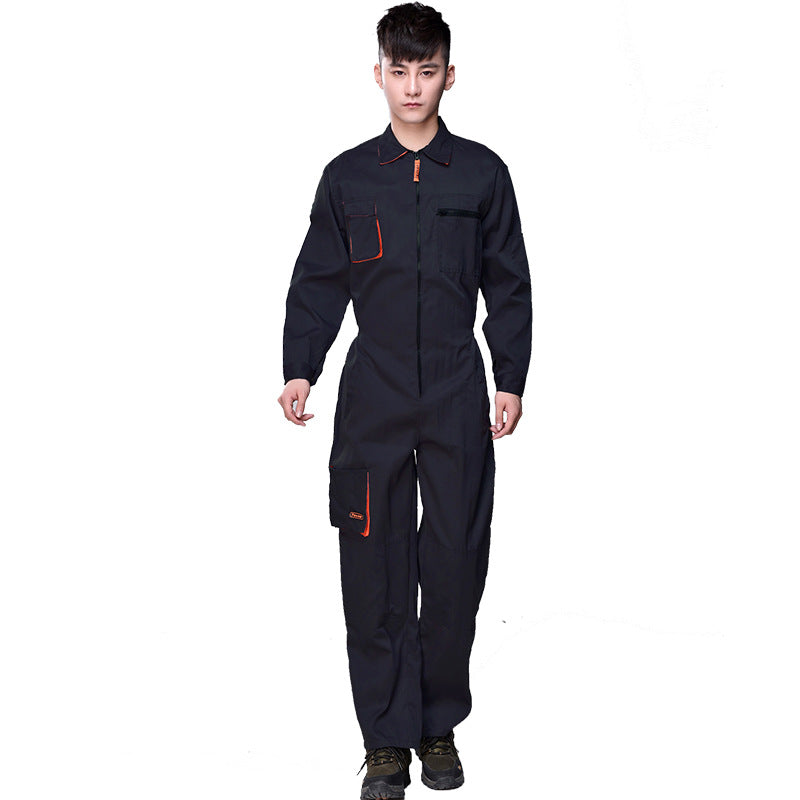 Auto 4S shop custom one-piece suit men's tooling uniform labor insurance auto repair mechanic repair dust-proof suit one-piece work clothes suit alfredo.barrella7