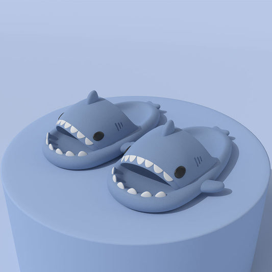 Shark slippers summer adult couple slippers tide indoor and outdoor funny home cute cartoon home anti-slip cool drag girl