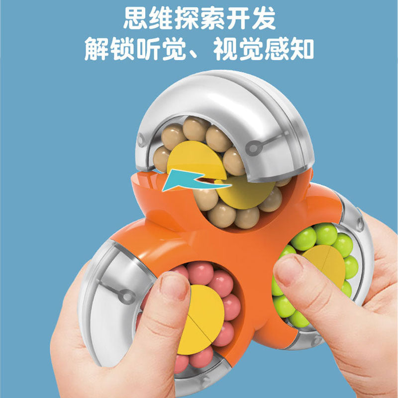 Amazon's new explosion refers to the pointer the magic cube bean magic group toy rotating flat ball gyroT kindergarten puzzle wholesale alfamoba