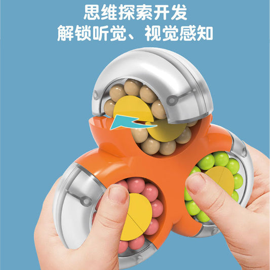 Amazon's new explosion refers to the pointer the magic cube bean magic group toy rotating flat ball gyroT kindergarten puzzle wholesale alfamoba