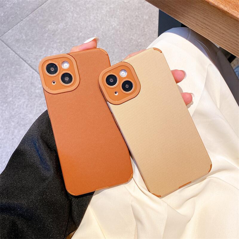 Applicable to Apple 13 mobile phone shell iPhone12promax fine hole all-inclusive soft shell 11 contrast color leather texture XS leather cover alfamoba