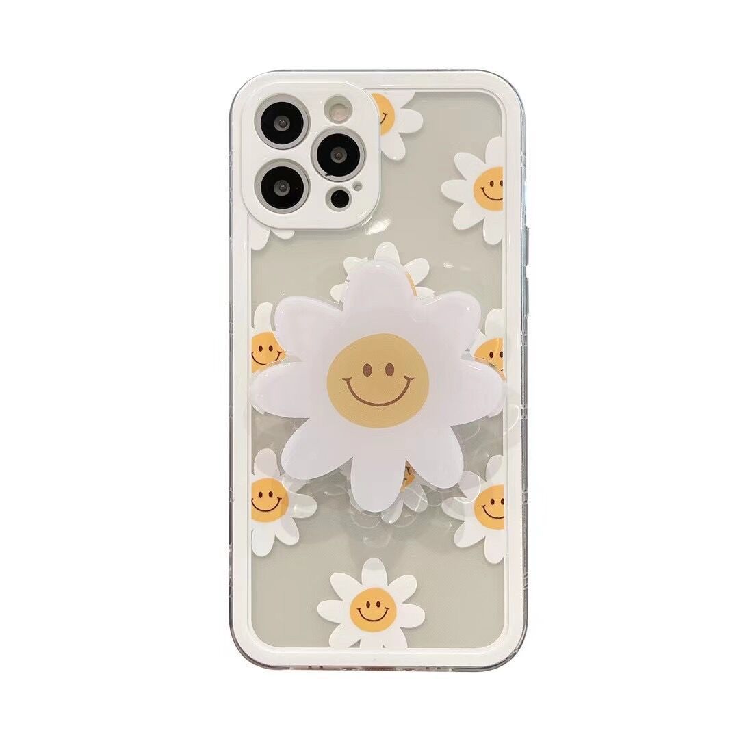 Daisy flower bracket Apple 11 suitable for iPhone12/13pro max mobile phone shell 87plus all-inclusive XR alfamoba