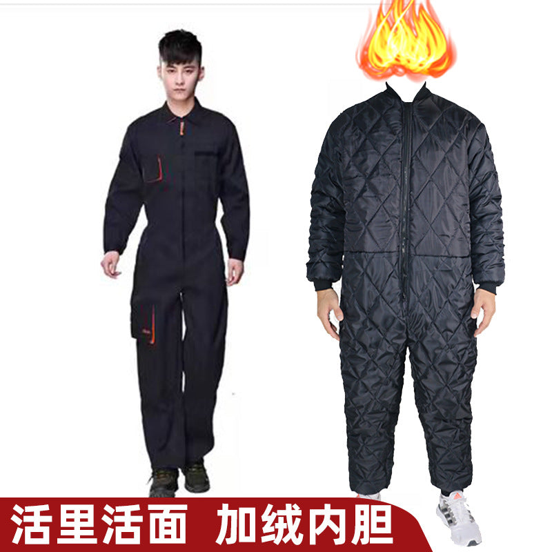 Auto 4S shop custom one-piece suit men's tooling uniform labor insurance auto repair mechanic repair dust-proof suit one-piece work clothes suit alfredo.barrella7