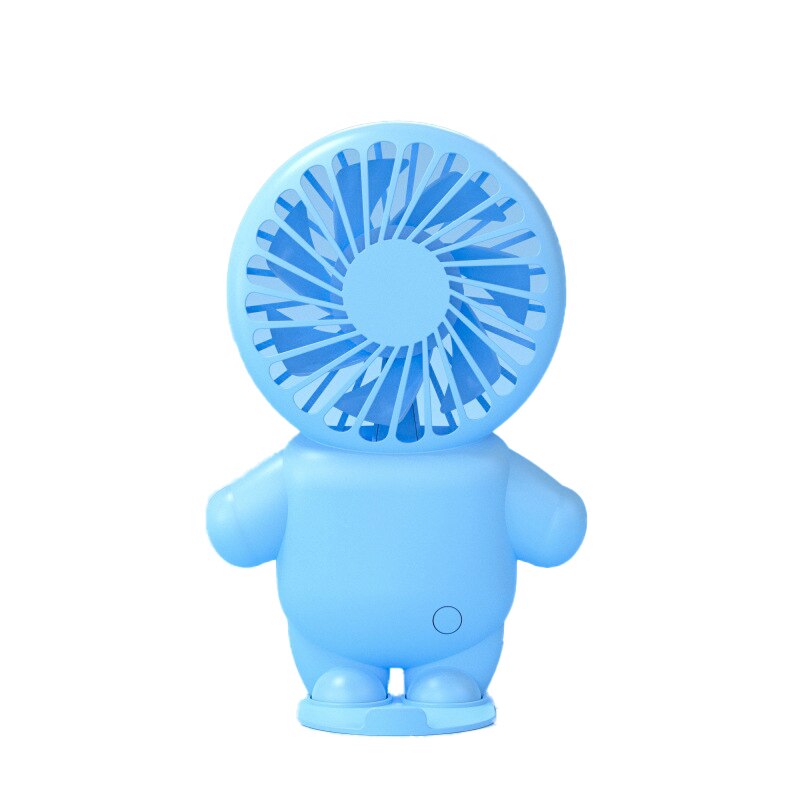 Portable Handheld Fan Cartoon Charging Model Large Wind Dormitory Student Office Worker Selling Like Hotcakes alfamoba