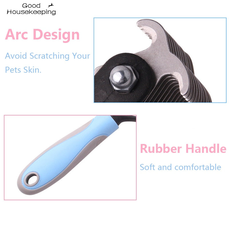 Pets Fur Knot Cutter Dog Grooming Shedding Tool alfamoba