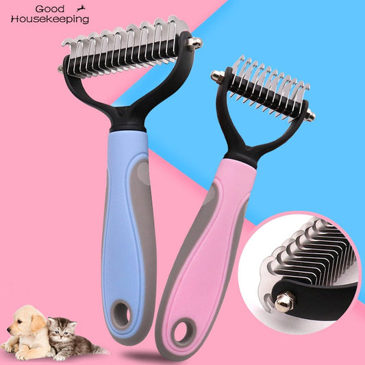 Pets Fur Knot Cutter Dog Grooming Shedding Tool alfamoba