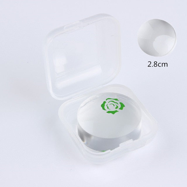 Nail Stamper - Clear Jelly Silicone alfamoba