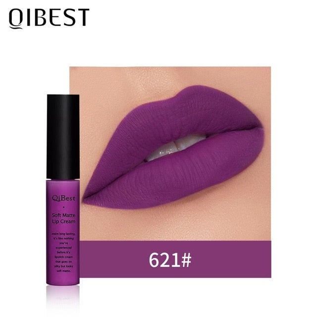 QIBEST Matte Liquid Lipstick alfamoba