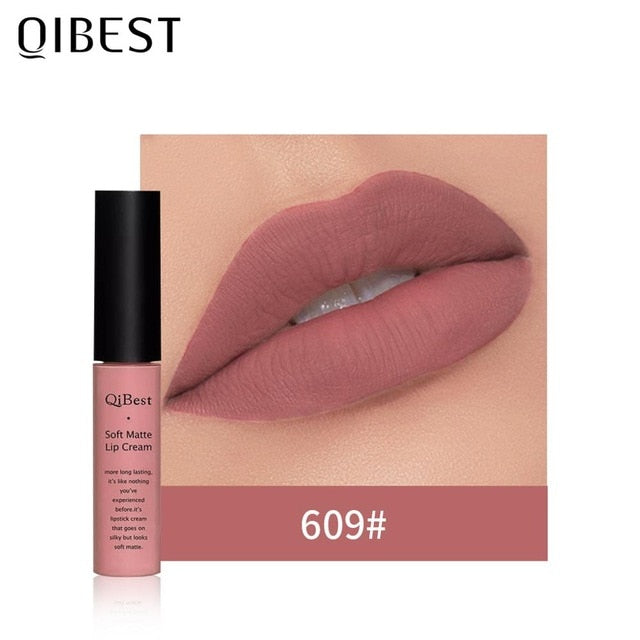 QIBEST Matte Liquid Lipstick alfamoba