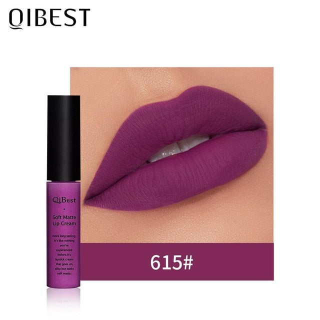 QIBEST Matte Liquid Lipstick alfamoba