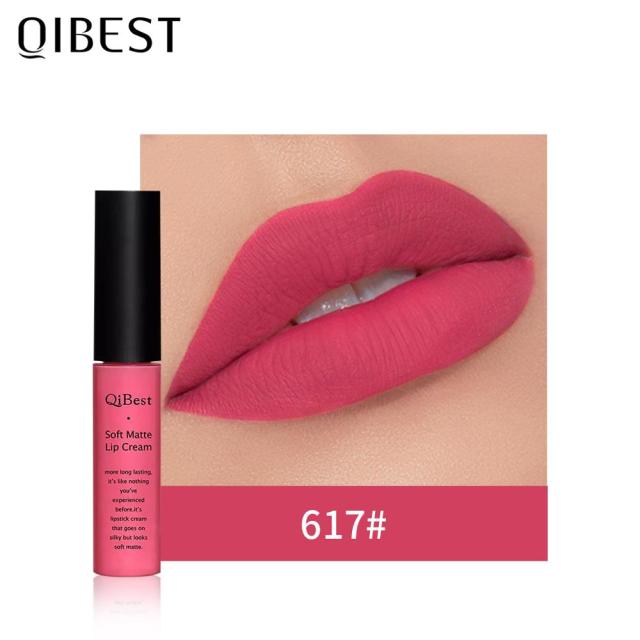 QIBEST Matte Liquid Lipstick alfamoba