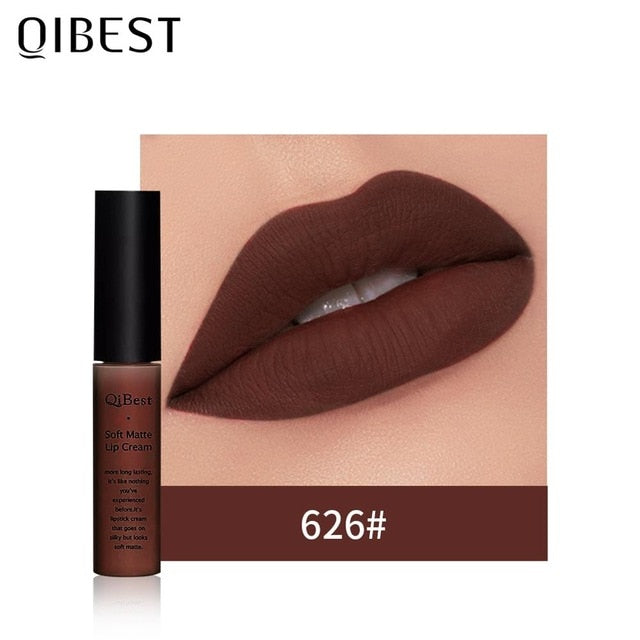 QIBEST Matte Liquid Lipstick alfamoba