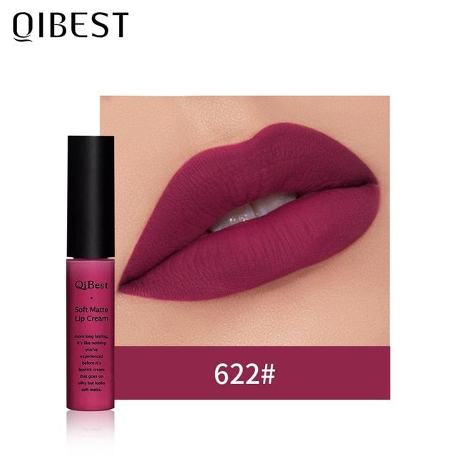 QIBEST Matte Liquid Lipstick alfamoba