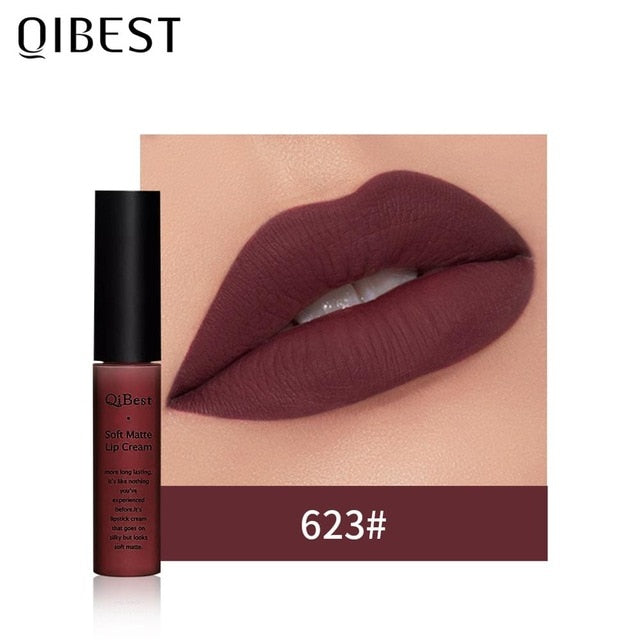 QIBEST Matte Liquid Lipstick alfamoba