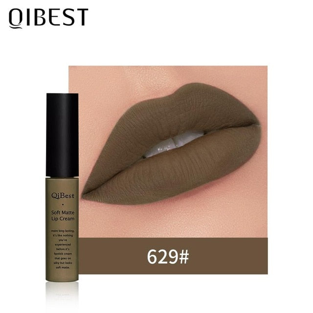 QIBEST Matte Liquid Lipstick alfamoba