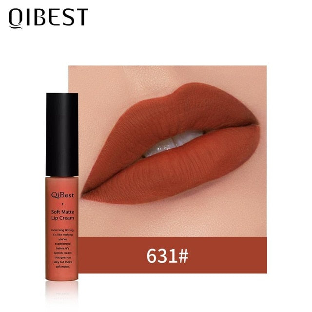 QIBEST Matte Liquid Lipstick alfamoba