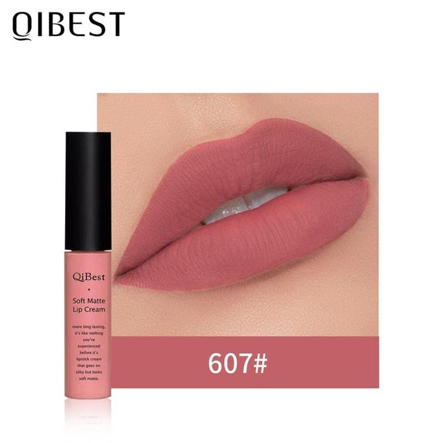 QIBEST Matte Liquid Lipstick alfamoba