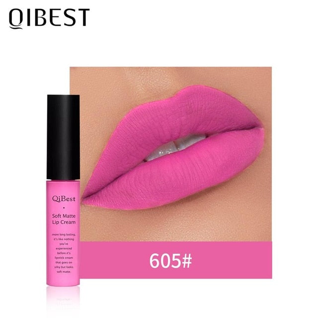 QIBEST Matte Liquid Lipstick alfamoba