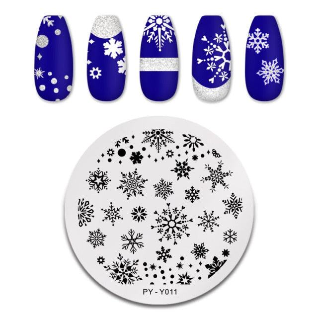 PICT YOU Nail Art Stamping Plates-3 alfamoba