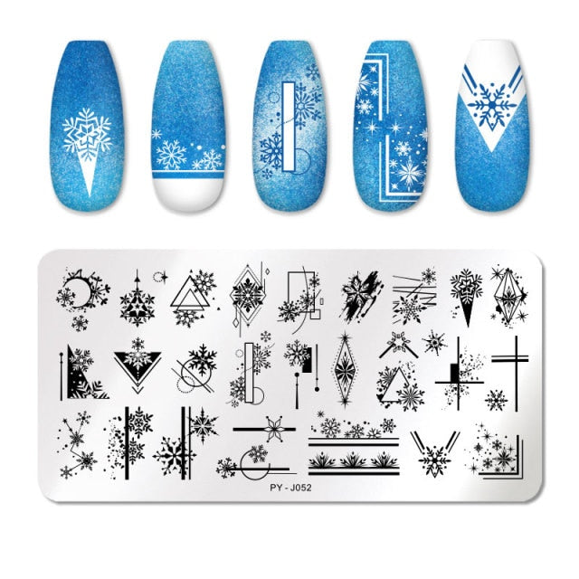 PICT YOU Nail Art Stamping Plates-3 alfamoba