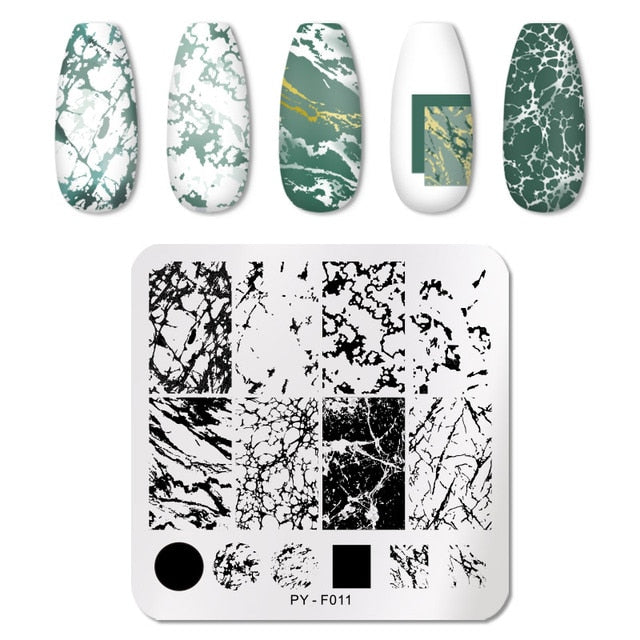 PICT YOU Nail Art Stamping Plates-3 alfamoba