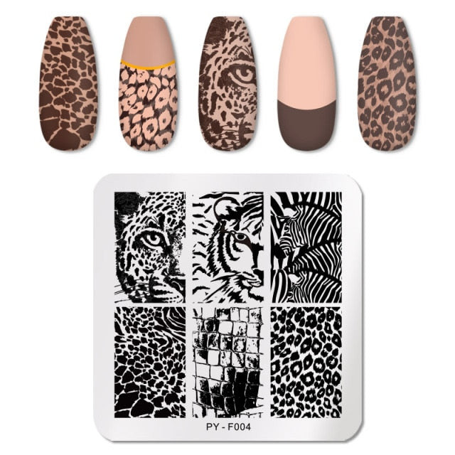 PICT YOU Nail Art Stamping Plates-3 alfamoba