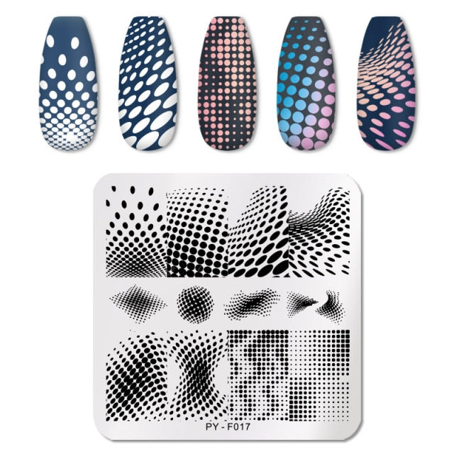 PICT YOU Nail Art Stamping Plates-3 alfamoba