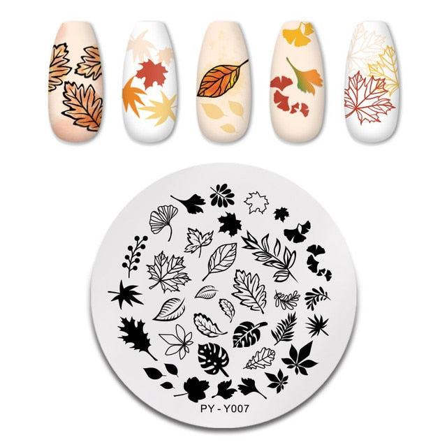 PICT YOU Nail Art Stamping Plates-3 alfamoba