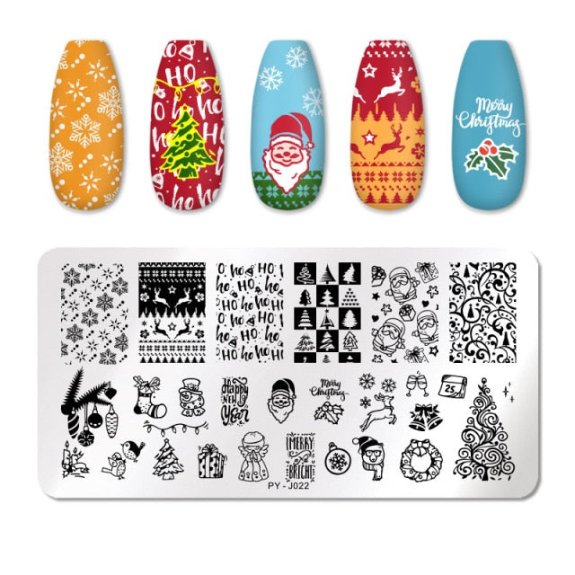 PICT YOU Nail Art Stamping Plates-3 alfamoba