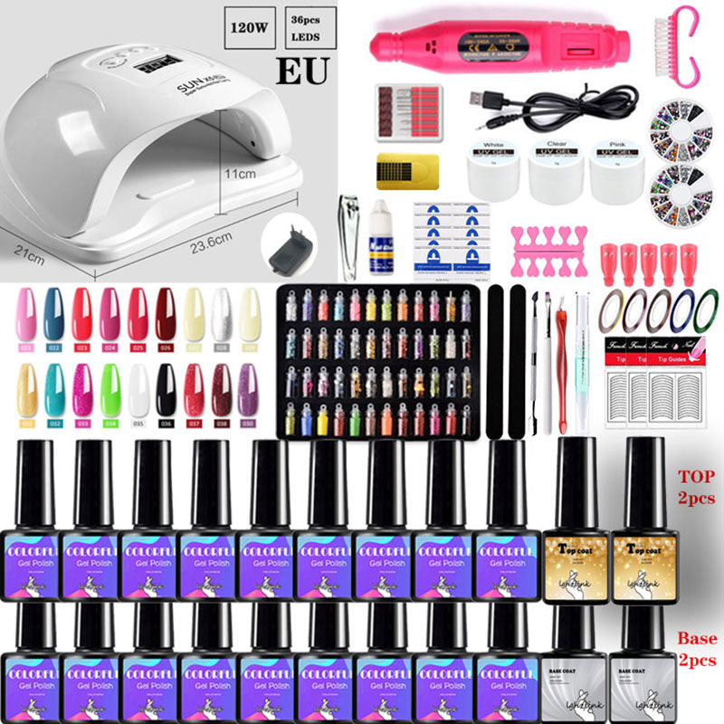 Nail Art Manicure Kit alfamoba