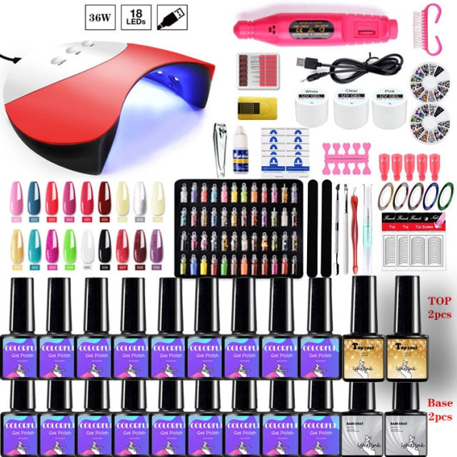 Nail Art Manicure Kit alfamoba