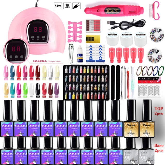 Nail Art Manicure Kit alfamoba