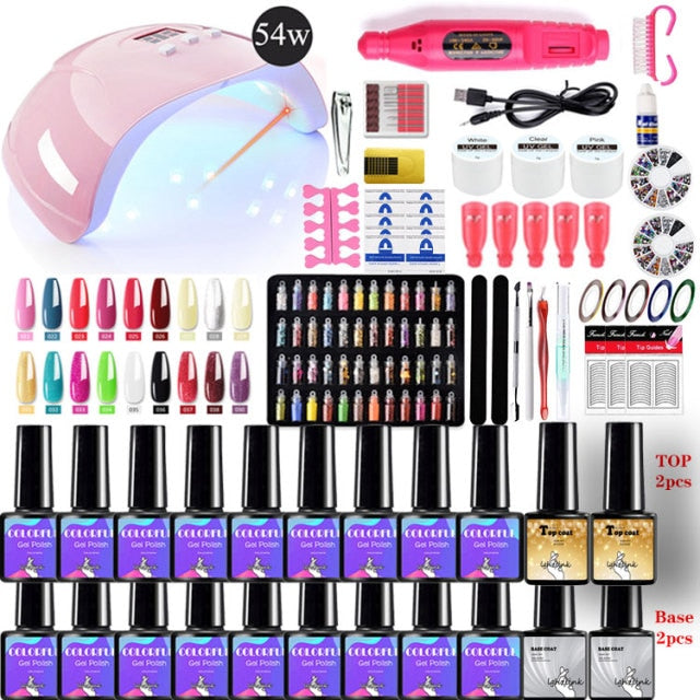 Nail Art Manicure Kit alfamoba