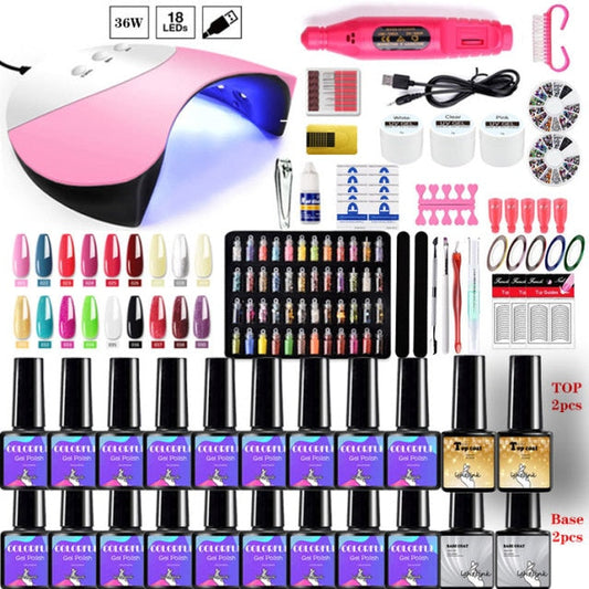 Nail Art Manicure Kit alfamoba