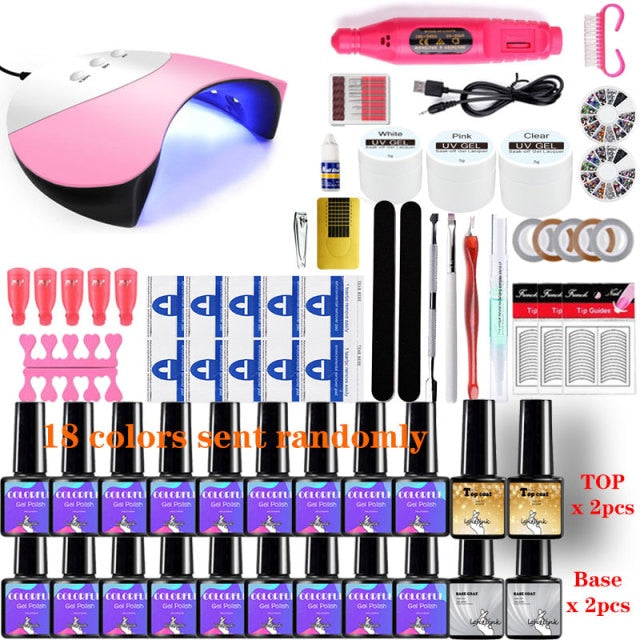 Nail Art Manicure Kit alfamoba