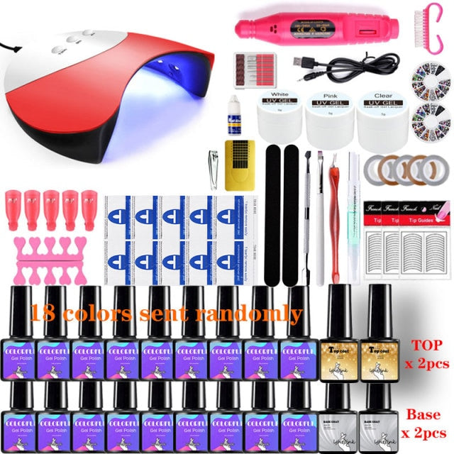 Nail Art Manicure Kit alfamoba