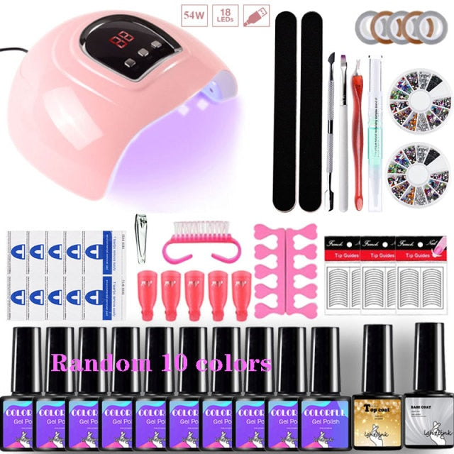 Nail Art Manicure Kit alfamoba