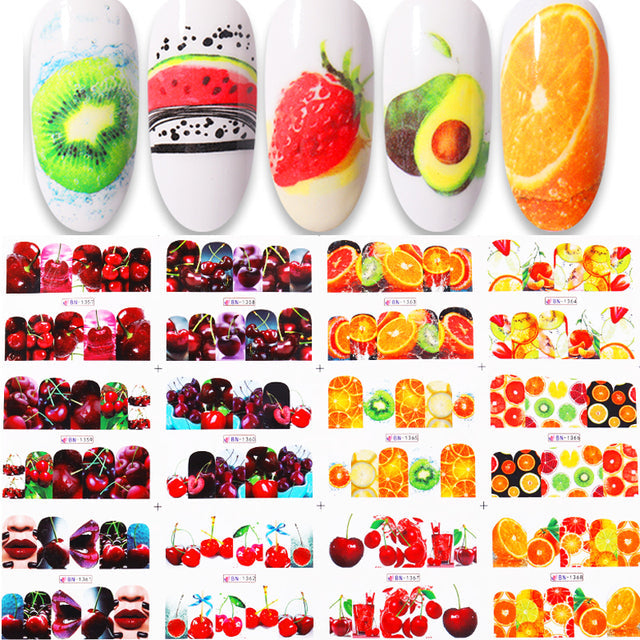 Nail Sticker 12Pcs/Set Artistic (New) alfamoba