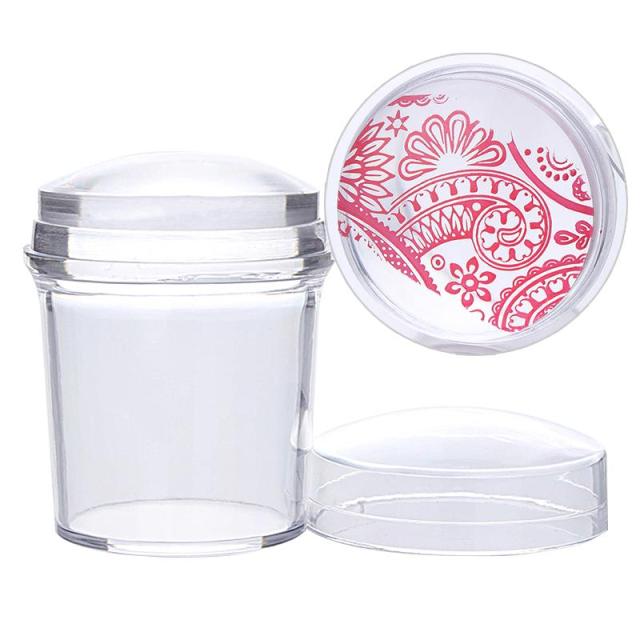 Nail Stamper - Clear Jelly Silicone alfamoba