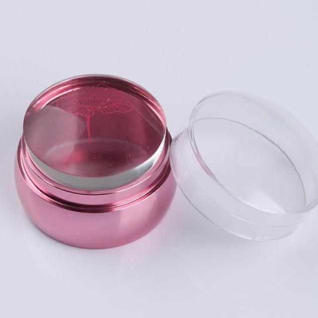 Nail Stamper - Clear Jelly Silicone alfamoba