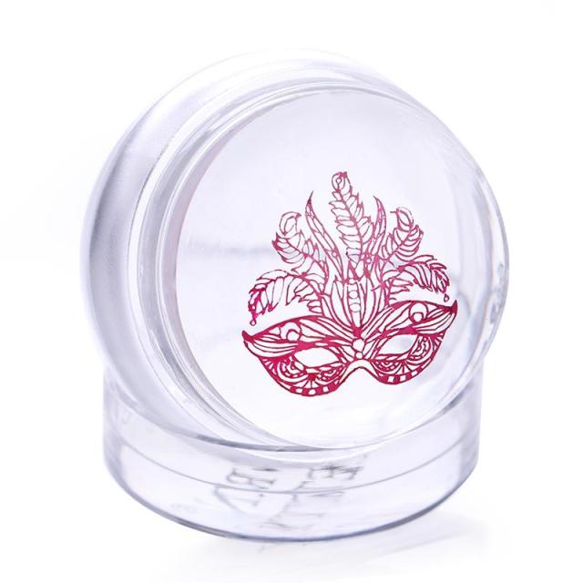 Nail Stamper - Clear Jelly Silicone alfamoba