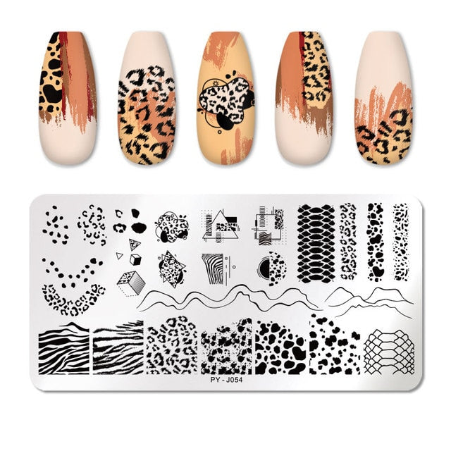 PICT YOU Nail Art Stamping Plates-3 alfamoba