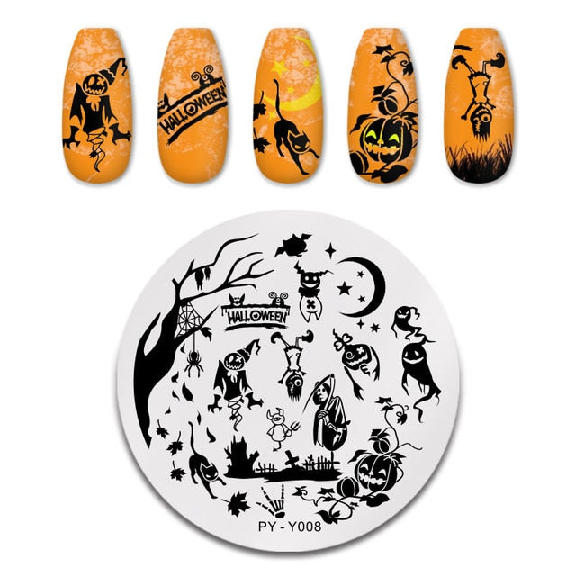 PICT YOU Nail Art Stamping Plates-3 alfamoba