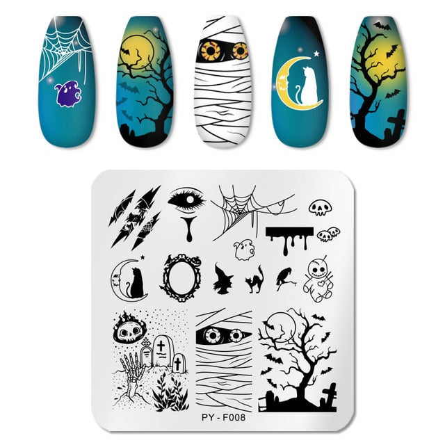 PICT YOU Nail Art Stamping Plates-3 alfamoba