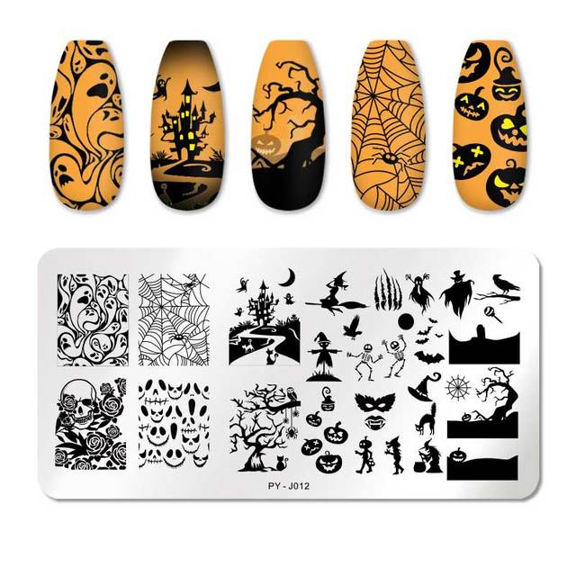 PICT YOU Nail Art Stamping Plates-3 alfamoba