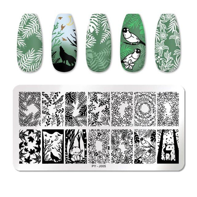 PICT YOU Nail Art Stamping Plates-3 alfamoba